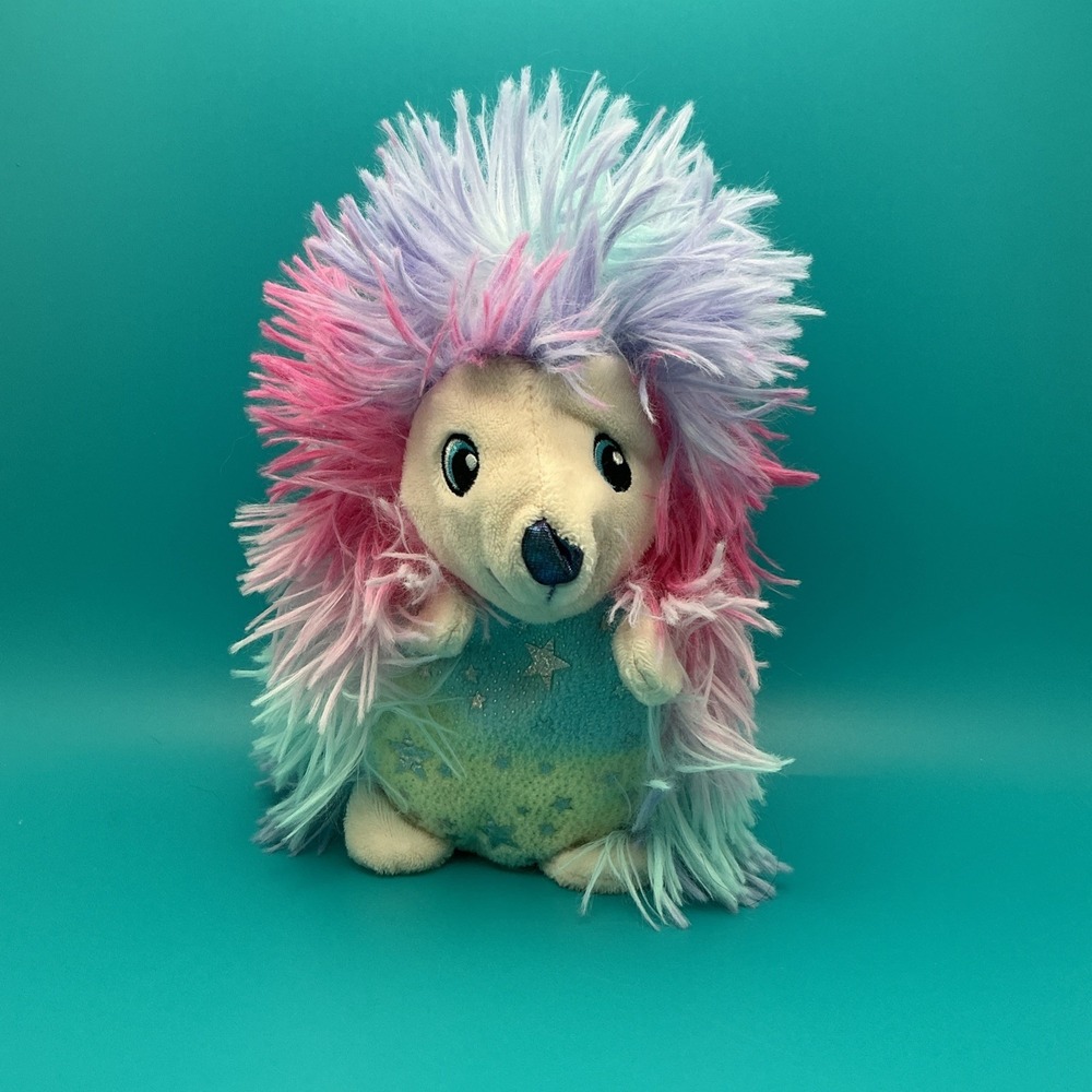 Midwood Brands Mini Hedgehog, Psychedelic Stuffed Animal